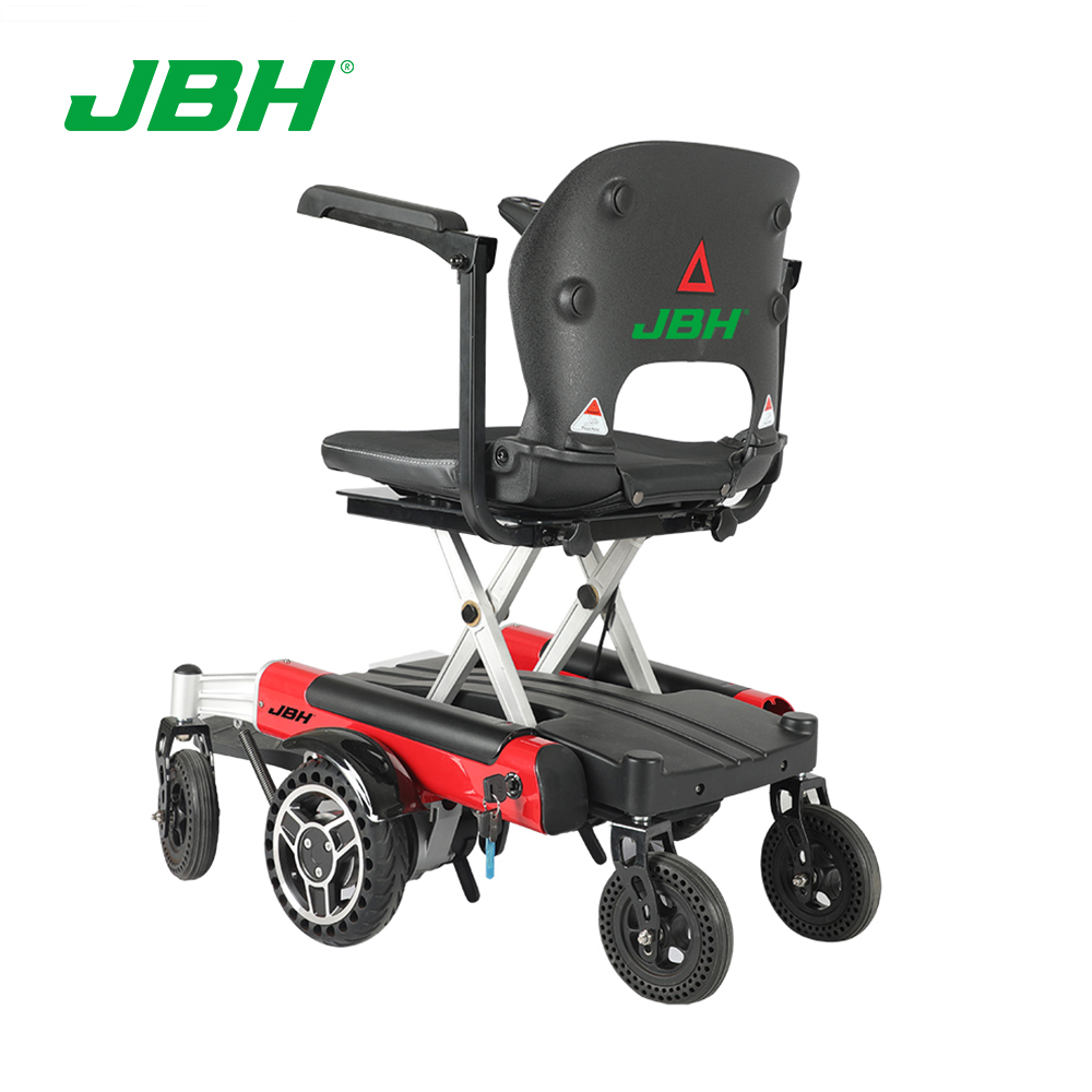 Высококачественная сменная моторизованная инвалидная коляска с дистанционным аккумулятором для людей с ограниченными возможностями