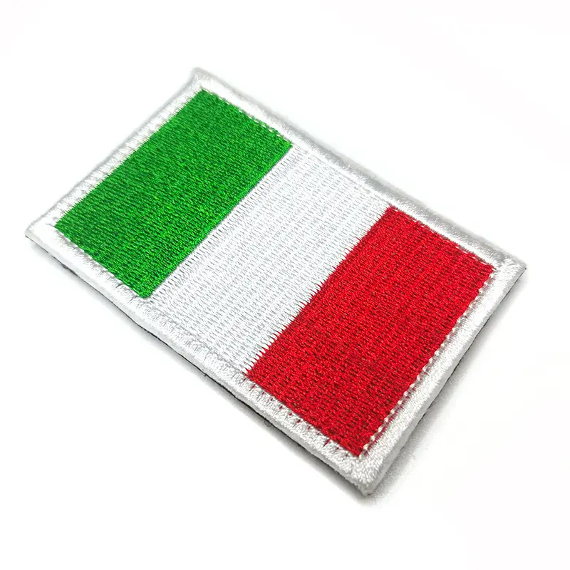 National flags computer embroidered magic tape decorative bag DIY clothing patch clothing accessories