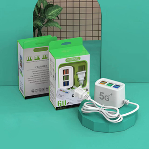Nouveau chargeur de téléphone portable multi-ports 6 DC pour Android 3A, prise universelle, sortie rapide USB, station de <span class=keywords><strong>charge</strong></span> 6 en 1 - Product Image 5