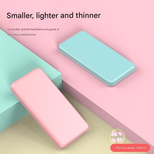 HDL OEM/ODM พาวเวอร์แบงค์แบบพกพาขนาดบาง 10000mah รองรับการชาร์จเร็ว PD 22.5W ดีไซน์บางเฉียบ พร้อมไฟ LED และที่วางโทรศัพท์ - Product Image 4