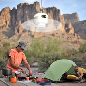 Ventilador de Techo Portátil Mini Blanco 2026, Recargable de 8000mAh, con Control Remoto y Luz, para Campamento, Autocaravanas y Viajes - Product Image 6