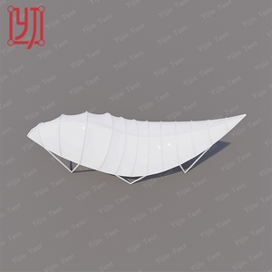 Thiết kế hiện đại chuyên nghiệp Q235 thép cảnh quan cấu trúc màng lều với pvdf <span class=keywords><strong>PTFE</strong></span> độ bền kéo vải - Product Image 5