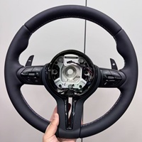 Volant sport noir pour BMW F10 F20 F30 M3 F80 M4 F82 M2 F87 M5 F90 X3 F25 X5 E70 E71 E90 E92 Accessoires de voiture