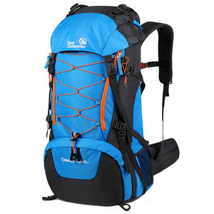 Mochila de Senderismo de 65L para Exteriores, Mochila de Montañismo Impermeable para Viajes, Mochila de Trekking con Cremallera, Mochila de Montañismo, Mochila de Día - Product Image 2