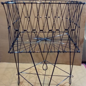 Cesta de almacenamiento de metal plegable - Product Image 1