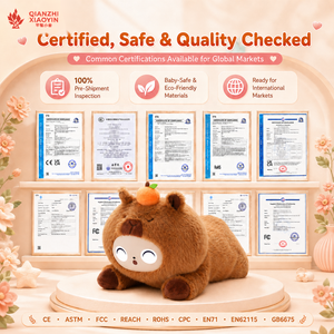 ตุ๊กตาคาปิบาร่านุ่มนิ่มขนาดใหญ่ สีส้ม 3 แบบ AI รุ่น ChatGPT Encyc Voice Clone ความจำระยะยาว 50+ ภาษา รองรับ 2.4G WiFi - Product Image 6