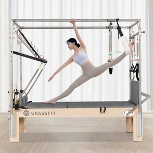 Reformer de Madera de Roble y Arce 3 en 1 con Torre C2, Equipo de Fitness para el Hogar, Entrenamiento de Core, Reformer C2, Equipo de Fitness C2 para el Hogar - Product Image 2
