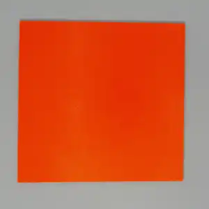 Feuille vulcanisée par isolation électrique rouge noire grise 0.5mm 1.0 1.5 2.0 2.3mm feuille de papier de fibre vulcanisée