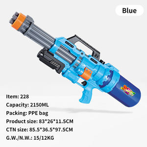 Pistola de Agua de Juguete de Plástico, Pistola de Agua de Alta Presión, Pistola de Agua de Largo Alcance, Juguete Infantil, Pistolas de Agua de Tiburón - Product Image 4