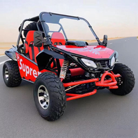 Kart tout-terrain robuste 200cc à refroidissement par air, CVT, frein à disque hydraulique, idéal pour l'aventure en extérieur - Offre Spéciale