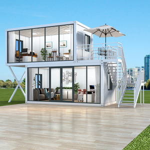 Case Modulari Prefabbricate di Buona Qualità a Prezzo Conveniente Casa Container con Vetro per Esterni - Product Image 2