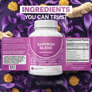แคปซูลสารสกัดจากหญ้าฝรั่นบริสุทธิ์100% สำหรับระบบภูมิคุ้มกันพลังงานสุขภาพดวงตาและฟังก์ชั่นการเผาผลาญสารสกัดสมุนไพร - Product Image 3