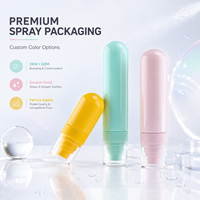 Botol Semprot Silinder Ramping Kosong Grosir Tanpa Tabung Gas, Wadah untuk Setting Spray & Toner Pelembap