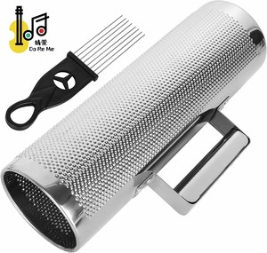 Güiro de Acero Inoxidable, <span class=keywords><strong>Instrumento</strong></span> de Percusión, Herramienta de Entrenamiento para Güiro, Instrumentos Musicales en Venta - Product Image 6