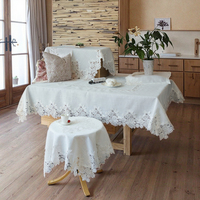 Nappe blanche rustique en lin écologique, résistante à l'huile, style américain, faite à la main, article très demandé pour les organisateurs d'événements, vente en gros