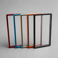 Étui de présentation de cartes en alliage d'aluminium anti-chute, adapté à diverses sociétés de classification