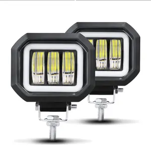 6D รถบรรทุก ATV Suv 12V 24V,4WD เลนส์5นิ้วไฟ Led ทำงาน Niva 4X4บาร์ออฟโร้ดสำหรับรถยนต์ออฟโรด