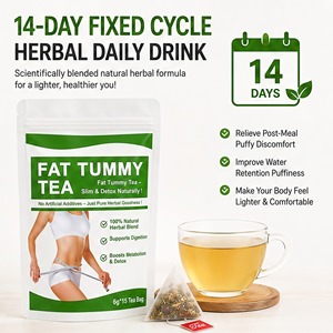 Thé minceur 14 jours pour un ventre plat, thé amincissant naturel <span class=keywords><strong>à</strong></span> <span class=keywords><strong>base</strong></span> <span class=keywords><strong>de</strong></span> plantes, sachet <span class=keywords><strong>de</strong></span> thé nettoyant pour éliminer la graisse du ventre - Product Image 3