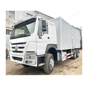 대형 트럭 SINOTRUK HOWO 6x4 배달 밴화물 트럭 울타리화물 트럭 판매