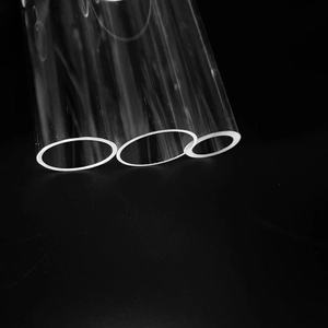 Resistência a Alta Temperatura 20mm 50mm Diâmetro Tubo De Quartzo Tubo De Vidro De Sílica Fusa Tubulação De Vidro - Product Image 3