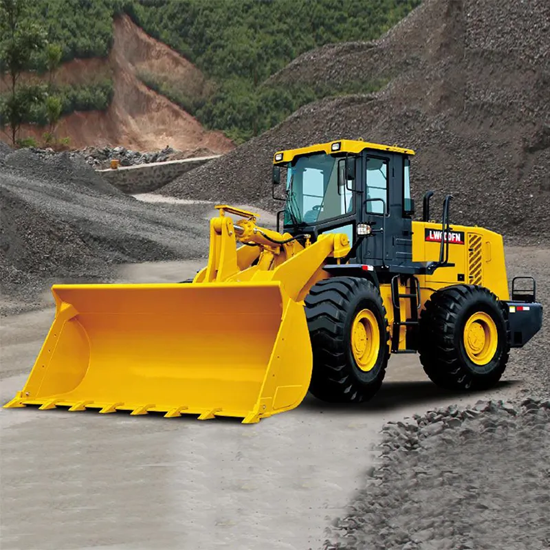 Chinese brand 6 ton LW600KN high quality front end wheel loader with cheap price