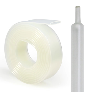 Tube thermorétractable avec colle 1/2/3M, 1,6 mm - 50 mm, noir, double paroi, en polyoléfine, avec revêtement adhésif, pour protection de câbles - Product Image 1