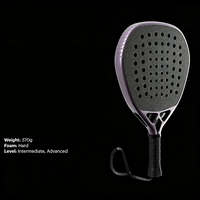 Ensemble de raquettes de padel approuvé pour le pickleball, raquettes de pickleball légères, lot de 2, pour 2 pickleball en extérieur, 2 pickleball en intérieur