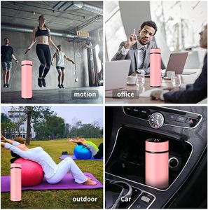 Tumbler 500ML Termos De Agua Gym <b>Water</b> <b>Bottle</b> Vaso Termico Inox Vasos De Acero Inoxidable Stainless Steel <b>Water</b> <b>Bottle</b> - Product Image 4