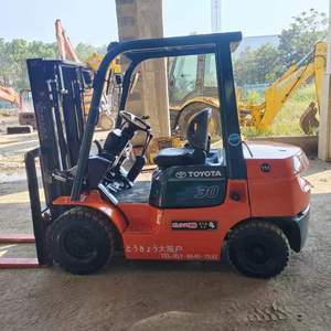 Carretilla elevadora de combustión interna usada de 3 toneladas de alta calidad Excelente rendimiento Maquinaria de construcción de segunda mano - Product Image 4