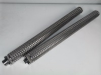 Cartouche filtrante plissée en acier inoxydable pour liquides chimiques, haute température et haute pression, avec moteur de pompe, garantie 1 an