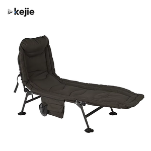 سرير شاطئ قابل للطي من القماش خفيف الوزن ومتين من كيجي JC09-196 بتصميم عصري للفناء والحديقة والاسترخاء في الهواء الطلق - Product Image 1