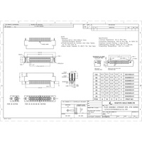 Connecteur de carte à carte droit LECHUAN 80 broches 1,27 mm Mini D SCSI Ribbon MDR Plug 5175473-9 pour applications PCB 15922080