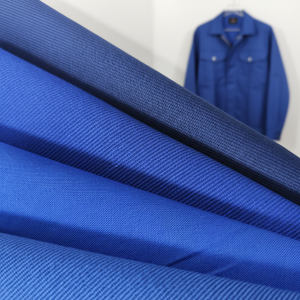 Tela <span class=keywords><strong>Azul</strong></span> Ignífuga 100% Algodón para Prendas de Vestir - Product Image 1