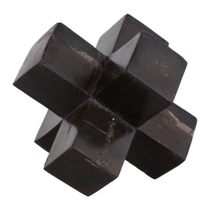 Ornamento in Legno Pietrificato, Oggetto Decorativo Moderno per Casa, Ufficio, Scrivania, Soggiorno, Bagno - Product Image 2
