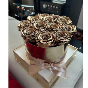 Roses éternelles, 24/lot, fausses fleurs, pour un mariage, pour l'éternité, avec tige et arôme - Product Image 2