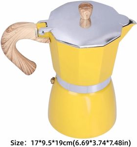 Moka Pot Aluminum Espresso Coffee <b>Maker</b> - Product Image 4