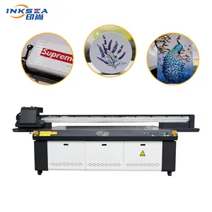 Best New Products Digital UV Printer 1300x2500 Acrylic KT Board Wall Graphics Sign Printing Machine Flatbed UV Printer 2513