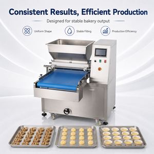 Machine à garnir les gâteaux mochi à haute efficacité, équipement de garnissage de pâtisserie, utilisation industrielle en boulangerie - Product Image 3