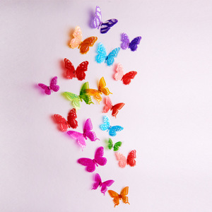 Adesivi Murali 3D a Forma di Farfalla, Decorazioni <span class=keywords><strong>da</strong></span> <span class=keywords><strong>Parete</strong></span> Rimovibili <span class=keywords><strong>per</strong></span> <span class=keywords><strong>Camerette</strong></span> dei Bambini - Product Image 2
