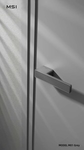 Moderna serratura muta monocilindrica chiave nascosta e <span class=keywords><strong>porta</strong></span> di emergenza del buco della serratura che si apre lo stesso colore dell'installazione della vite del pannello - Product Image 2