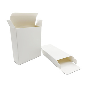 Caja de cartón blanca plana Qihe de 1 capa para uso general, tamaño pequeño - Product Image 4