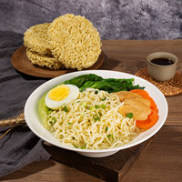Factory Wholesale Dried Durum Wheat Instant Noodles Bulk Low-Fat Sugar-Free Chow Mein Noodle Cakes 4.5kg Box Packing Halal Food