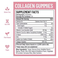 Gummies au Collagène pour une Peau Éclatante et Jeune, Compléments Antioxydants Beauté de la Peau avec Biotine et Vitamine C