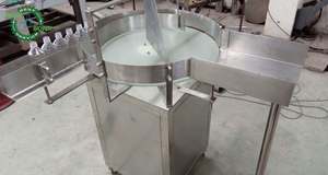 เครื่องจัดเรียงขวดพลาสติกทรงกลม PET PE ยี่ห้อ Yunqingtech แบบหมุนได้ พร้อมแท่นหมุนสำหรับใส่ขวดอะลูมิเนียม - Product Image 5