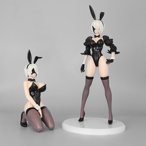 Scena di Scena con Chassis Auto e Figurina Fatta a Mano di una Ragazza Bella in Uniforme da Cameriera, Ispirata a 2B (La Piccola Sorella di <span class=keywords><strong>Neil</strong></span>) di Cross-border Bunny Second Dimension - Product Image 1