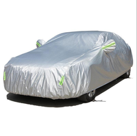 Housse de voiture en tissu Oxford épaissi, couverture intégrale avec protection solaire complète, imperméable et pare-chaleur pour toutes les saisons