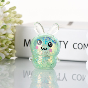 Jouet à presser en maltose Lapin Mignon de Pâques, Balle de pression douce pour les doigts, Créatif pour la décompression et le soulagement du stress pour enfants - Product Image 4