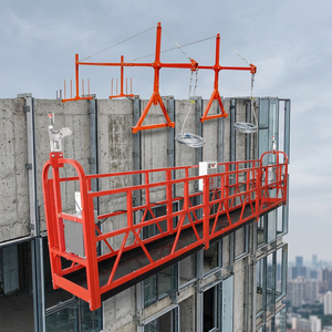 Plataforma Suspendida Eléctrica ZLP630 con Capacidad de 630 kg, Estructura Reforzada, Elevadores para Construcción - Product Image 3