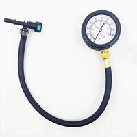 Kit de Test de Pression de Carburant 0-100 PSI pour Outils de Diagnostic - Testeur Manomètre de Pompe à Injection pour Voitures, Motos et Camions