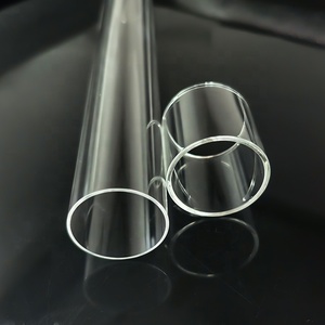 Chất lượng cao kích thước đầy đủ hợp nhất Ống thạch anh khả năng chịu nhiệt rõ ràng ống thủy tinh thạch anh cho lò - Product Image 5